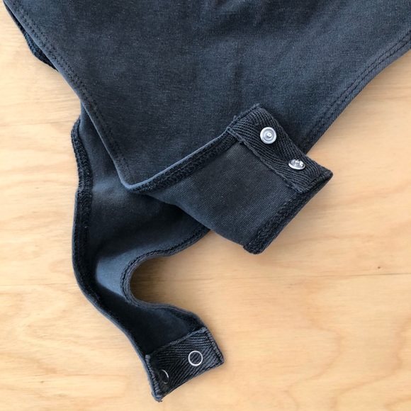 Forever 21 New York bodysuit S washed gray - Picture 9 of 14